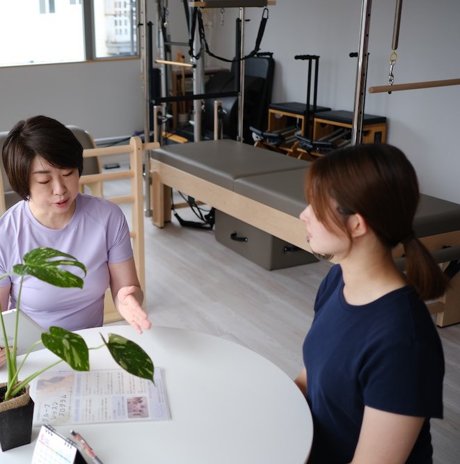 カウンセリングの様子